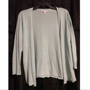 ✨SOLD✨New York & Co. L Mint Cardigan